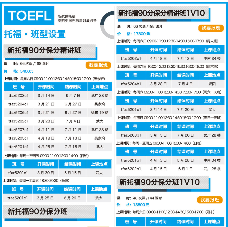 新航道托福TOEFL 奏响中国新托福培训最强音-武汉新航道学校